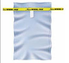 Whirl-Pak - Lab Sample Bag 4-1/2 X 9 Inch 532 mL (18 oz.) Wire Tab Closure Unprinted Sterile - 018125B