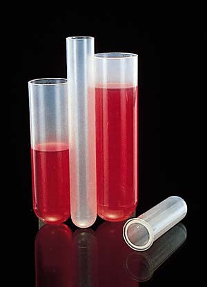 Fisher Scientific Thermo Scientific Nalgene Oak Ridge High-Speed Centrifuge Tube Round Bottom Plain 16 X 103 mm 12 mL Without Color Coding Without Closure Polypropylene Tube - 0556210A