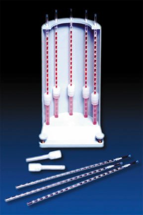 Fisher Scientific Fisherbrand Dispette II Test Kit Erythrocyte Sedimentation Rate (ESR) Whole Blood Sample CLIA Waived 100 Tests - 2675179
