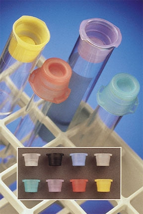 Fisher Scientific Fisherbrand VersaClosure Tube Closure Polyethylene Snap Cap Natural For 10 mm / 12 mm / 13 mm / 16 mm Tubes NonSterile - 270717