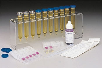 Fisher Scientific Fisherbrand Urisystem Urinalysis Tube Rack Fisherbrand UriSystem 10 Place 12 mL Tube Clear - 14375206