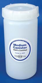 Therapak 95kPa Compliant Canister - Secondary Specimen Transport Canister 2.25 X 6 Inch 12-Tube Capacity - 22130036