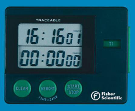 Fisher Scientific Traceable Timer 24 hr Digital - 666216