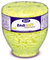 3M E-A-Rsoft Yellow Neons - Ear Plugs Cordless One Size Fits Most Neon Yellow - 19042360