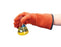Fisher Scientific Scienceware Clavies Autoclave Glove One Size Fits Most Terry Cloth Orange 13 Inch Gauntlet Cuff NonSterile - 11394299