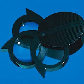 Fisher Scientific Bausch & Lomb Magnifier Folding Handheld 5X, 7X, 9X Lens - 12050