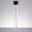 Fisher Scientific Falcon Test Tube Round Bottom Plain 16 X 125 mm 16 mL Black Screw Cap Polystyrene Tube - 1495942