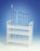 Fisher Scientific Scienceware Pipette Rack 50 Place White 8-3/8 X 4-1/2 X 8-7/8 Inch - 1371210