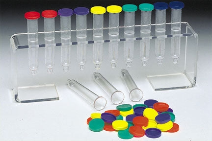 Fisherbrand UriSystem - Tube Closure Plastic Snap Cap Blue For Standard UriSystem Tubes NonSterile - 14377254