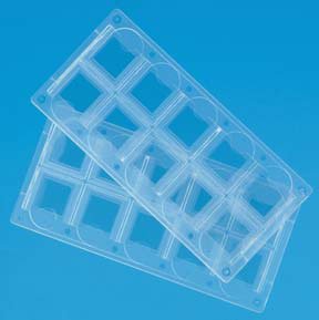 Fisher Scientific Urine Sedimentation Test Slide Fisherbrand Decislide 0.005 Inch D, Acrylic, Integrated Coverslip, 10 Test Slide - 14-377-259