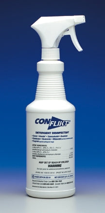 Fisher Scientific ConFlikt Surface Disinfectant Cleaner Conflikt Quaternary Based Liquid 1 gal. Jug Fresh Scent - 435552