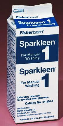 Sparkleen 1 - Laboratory Detergent 3.25 lbs. Carton Powder Unscented - S701101