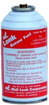 Fisher Scientific - Replacement Fuel 155g, Butane Canister, 8.75 Inch Height, 0.5 X 3.5 Inch Flame, 3000 Degrees Butane Laboratory Burner Model 65 - S41873