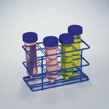 Fisher Scientific Fisherbrand Poxygrid Centrifuge Tube Centrifuge Tube Rack 8 Place 50 mL Tube Blue 3 X 5.50 X 3.50 Inch - 147916A