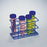 Fisher Scientific Fisherbrand Poxygrid Centrifuge Tube Centrifuge Tube Rack 8 Place 50 mL Tube Blue 3 X 5.50 X 3.50 Inch - 147916A