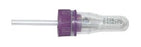 Safe-T-Fill - Capillary Blood Collection Tube Whole Blood Tube K2 EDTA Additive 1.1 mm Diameter 125 µL Purple Pierceable Attached Cap Plastic Tube - 1491550