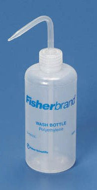 Fisher Scientific Fisherbrand Wash Bottle 8 oz., Translucent White, Low-Density Polyethylene, Polypropylene Cap and Noz.zle, Versatile - 0340923T