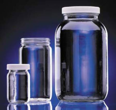 Fisher Scientific - Wide Mouth Bottle 4 oz. Clear - 02911422