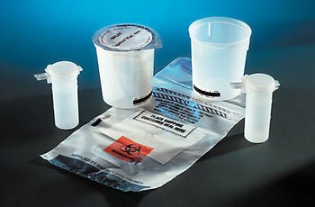 Fisher Scientific - Urine Specimen Collection Kit 2 X 45 mL Polypropylene Tamper Evident Collection Vial - 14377800