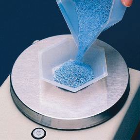 Fisher Scientific Fisherbrand Hexagonal Weighing Dish Polystyrene 5.1 Inch Top, 3.6 Inch Base, 1.25 Inch Depth - 2202103