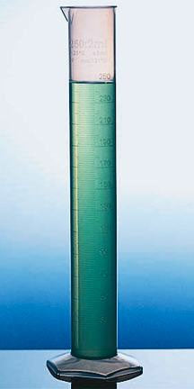 Fisher Scientific Fisherbrand Graduated Cylinder Graduated Measures Polypropylene 500 mL - 300743