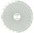 Dickson - 7-Day Temperature Recording Chart Pressure Sensitive Paper 4 Inch Diameter Gray Grid - 13940987