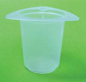 Fisher Scientific Fisherbrand Graduated Beaker Tri-Corner Polypropylene 1000 mL - 14955111F