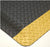 Fisher Scientific UltraSoft Diamond-Plate SpongeCote Anti-Fatigue Mat 3 X 5 Foot Black / Yellow PVC / Nitrile Infused Sponge - 19042225