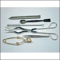 Fisher Scientific - Tools Kit Test Tube Brush, Spatula, Crucible Tongs, Test Tube Clamp, Lab Scoop, Forceps Lab Use - S65106