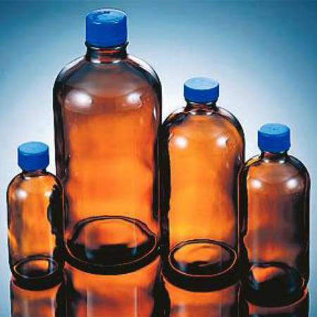 Fisher Scientific I-Chem Boston Round Bottle 4 oz. Amber - 5719177