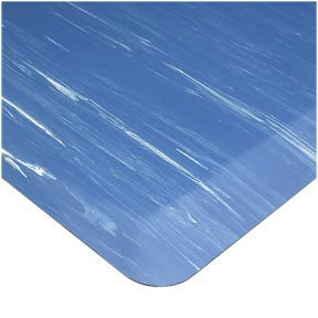 Fisher Scientific Tile-Top AM SpongeCote Anti-Fatigue Mat 3 X 5 Foot Gray PVC / Anti-Microbial Nitrile Infused Sponge - 191511214