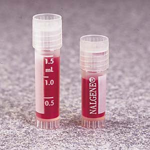 Fisher Scientific Thermo Scientific Nalgene Cryogenic Vial Polypropylene 1.5 mL Screw Cap - 033377Y