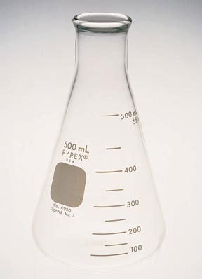 Fisher Scientific - Erlenmeyer Flask Pyrex Borosilicate Glass 1,000 mL (32 oz.) - S63274