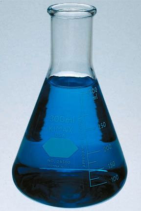 Fisher Scientific Kimax Flask Erlenmeyer Glass 125 mL - 10039D