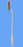 Fisher Scientific Fisherbrand Flask Brush 16 Inch L, Bristle: 1.5 OD X 4 L Inch, Plastic Shaft and Handle, Extended Bristled End, Unbleached White Hog Bristles Flask / Bottle - 35715