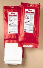 Fisher Scientific Fire Blanket 4 W X 4 L Foot Fiberglass - S47560A