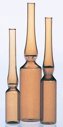 Wheaton Prescored Gold-Band - Ampule Borosilicate Glass 2 mL Sealable Stem - 01-215P