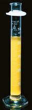 Fisher Scientific Graduated Cylinder Graduated Measures Pyrex Borosilicate Glass 50 mL - 08553A