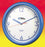 Traceable - Wall Mount Clock 10 Inch 12 Hour Analog Display Battery Powered - 0666420