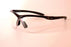 Fisher Scientific Fisherbrand Racer Series Safety Glasses Clear Tint Polycarbonate Lens Black Frame Over Ear One Size Fits Most - 190421000