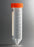 Fisher Scientific Corning CentriStar Centrifuge Tube Conical Bottom Plain 28 X 115 mm 50 mL Orange Screw Cap Polypropylene Tube - 05526B