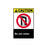Fisher Scientific Brady Caution Sign Caution: Do Not Enter, With Pictogram - 19038027
