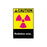 Brady - Door Sign Caution Caution: Radiation Area, With Pictogram - 19038074