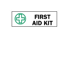 Fisher Scientific First Aid Sign First Aid Kit, With Pictogram - 19017000