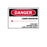 Fisher Scientific - Door Sign Caution Danger: Laser Radiation Avoid Direct Exposure To Beam Class 111B Laser Product, With Pictogram - 19807285