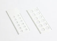 Fisher Scientific Shandon Multi-Spot Microscope Slide 6 mm Wells Plain - 9991090