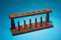 Fisher Scientific RACK, TEST TUBE WOODEN 6PLACE 25MM - S99439
