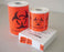 Fisher Scientific Pre-Printed Label Warning Label Biohazard Red 1 X 1 Inch - 15926