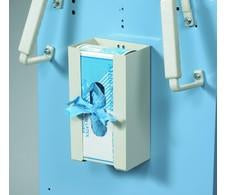 Future Health Concepts - Glove Box Holder Horizontal or Vertical Mounted 1-Box Capacity White Metal - MPTGB-1