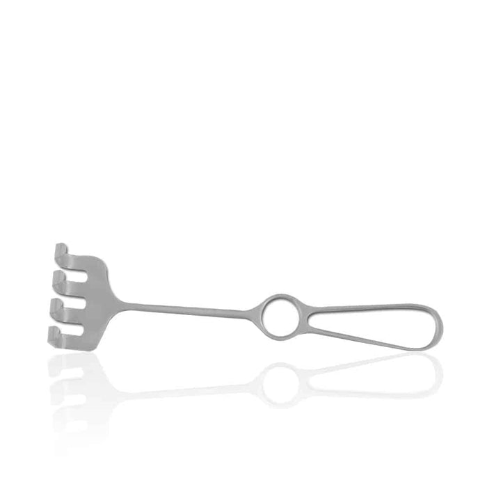 Mopec Retractor, Blunt Flesh, 4 Prong – AD003